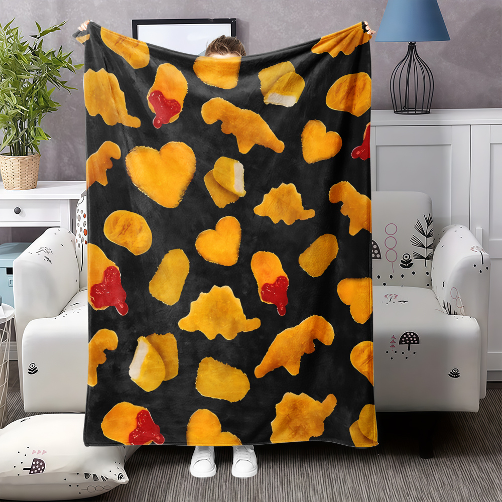 Foody Snacks - Kreativer Snack-Themen-Überwurf, ideales Geschenk für Feinschmecker,
