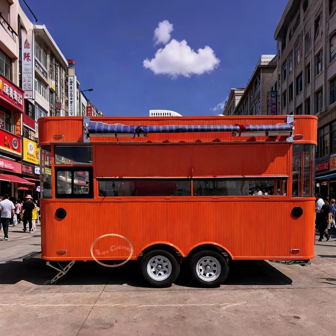 Food Snacks To Sell - Kommerzieller Street Food Vending Trailer Tragbarer