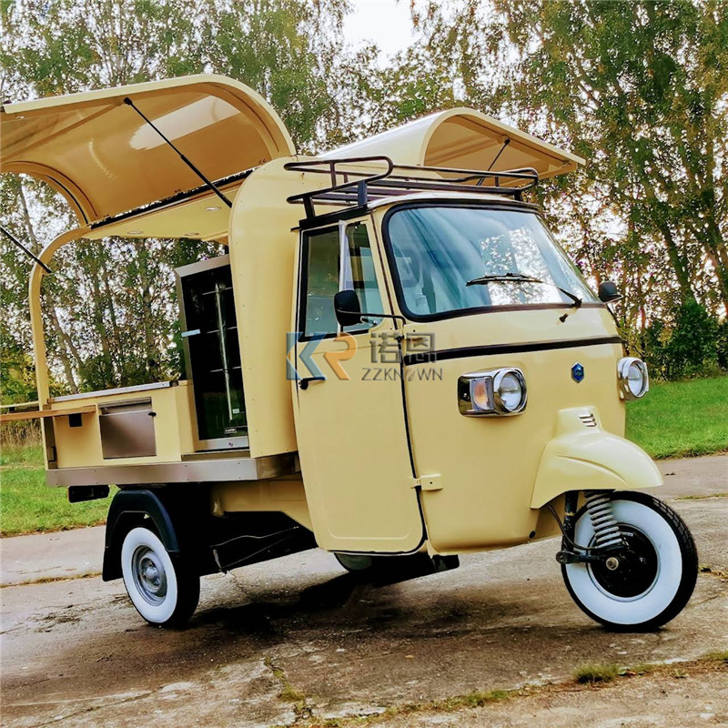 Food Snacks To Sell - OEM elektrischer Dreiradwagen, schneller 3-Rad-Food-Truck zum