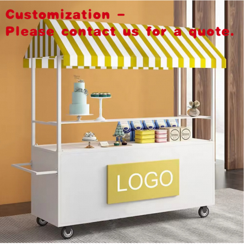 Food Snacks To Sell - custom.Move Market Stall Cart Edelstahl Snacks