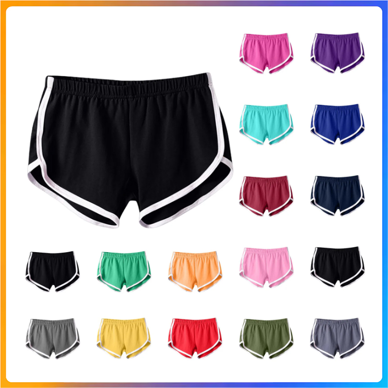 Food Snacks To Eat - Frauen Baumwolle Shorts Vintage Delphin Kurze