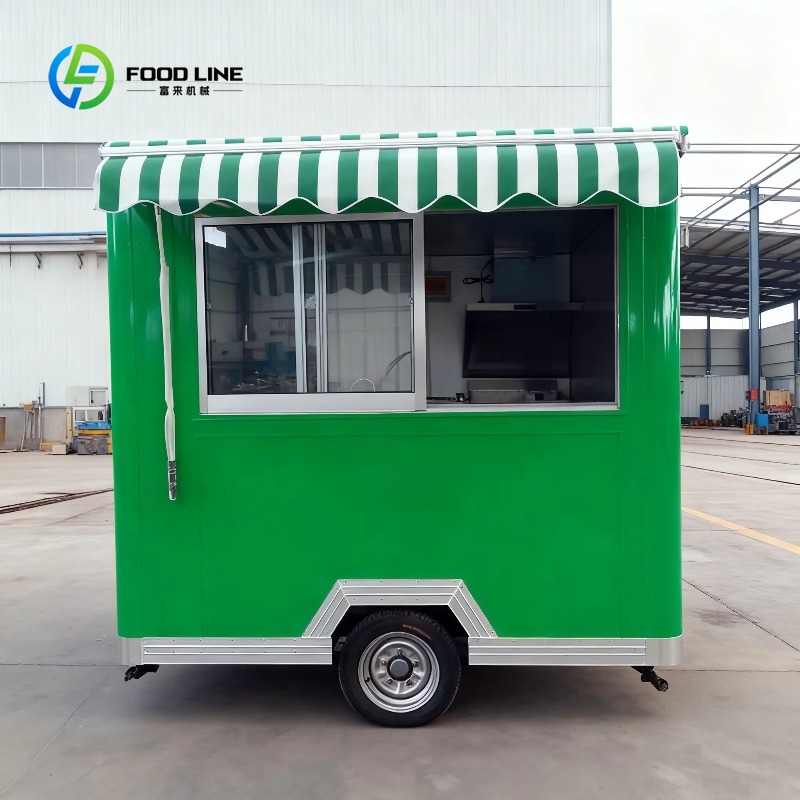 Food Snacks To Sell - Maßgefertigte, verkaufsfähige mobile Imbisswagen aus Fiberglas,