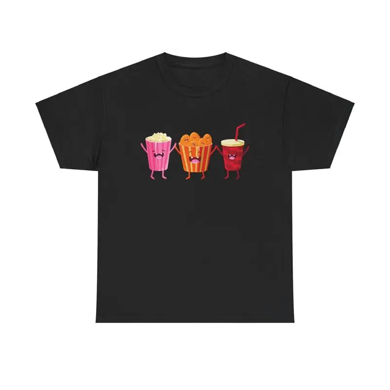 Foody Snacks - Snack Squad T-Shirt Foodie Popcorn Chicken