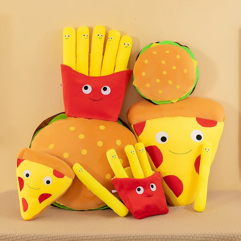 Pommes Frites Hamburger Plüsch – Foody Snacks Bewertung und Preis
