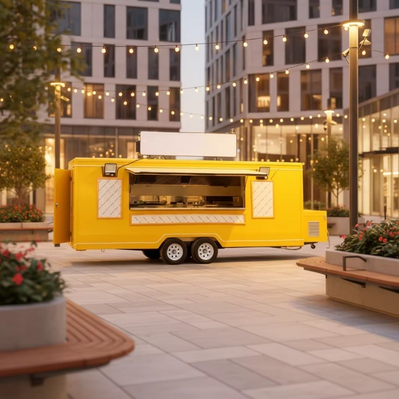 Mobiler Küchen-Verkaufswagen S – Food Truck With Snacks Bewertung und Preis
