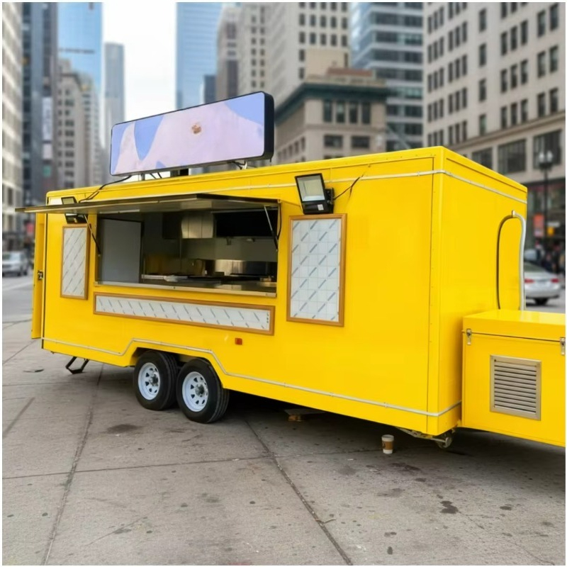 Mobiler Küchen-Verkaufswagen S – Food Truck With Snacks Bewertung und Preis