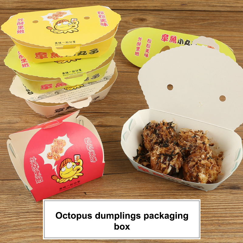 100Pcs Einweg Cartoon Octopus  – Street Food Snacks Bewertung und Preis