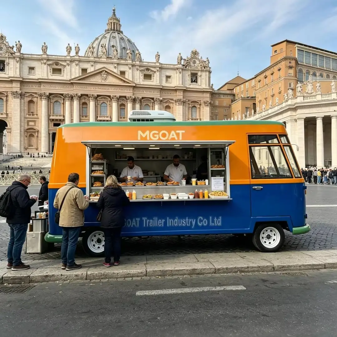Kommerzieller mobiler Imbisswa – Food Truck With Snacks Bewertung und Preis