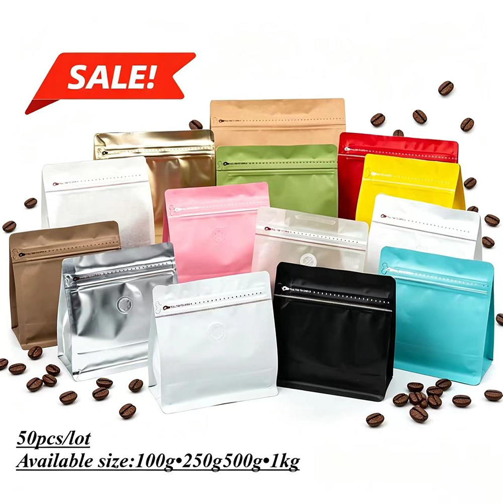 50 Stück mattschwarze Mylar-Al – Food Day Snacks Bewertung und Preis