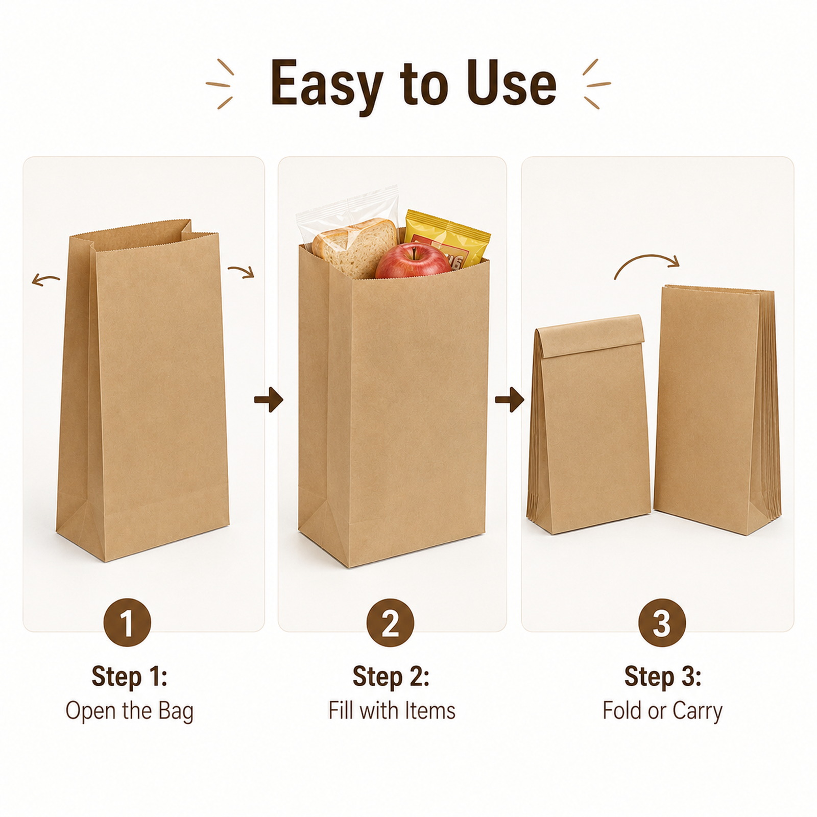 10-30 Stück Recycelbare Braune – Food Day Snacks Bewertung und Preis