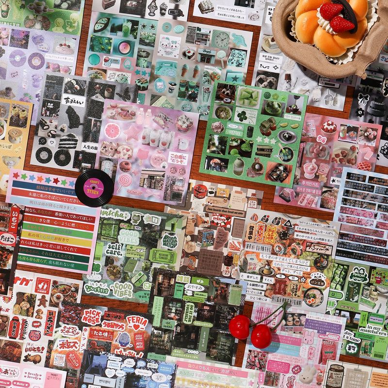 30 Stück Ästhetische Vintage-L – Food Snacks Label Bewertung und Preis