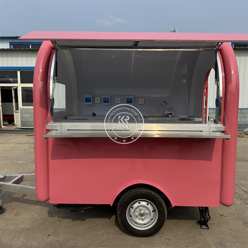 Verkaufsanhänger Maßgefertigte – Food Truck With Snacks Bewertung und Preis
