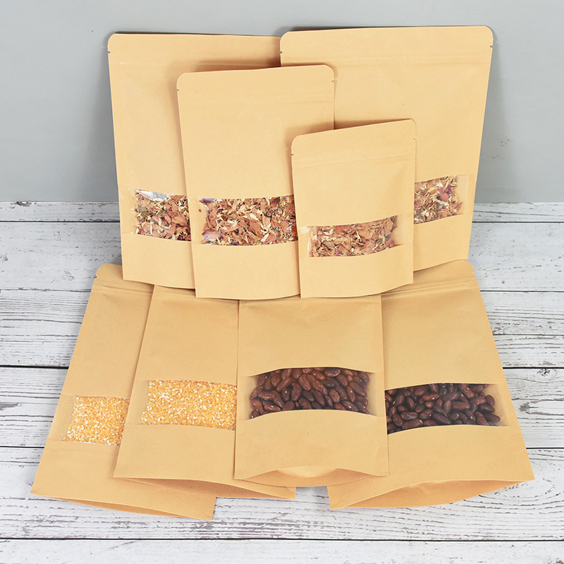 20/50 stücke Kraft Papier Zip- – Food Day Snacks Bewertung und Preis