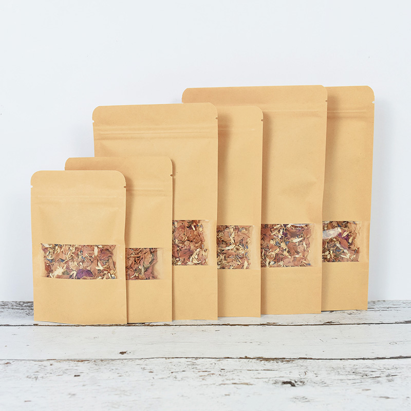 20/50 stücke Kraft Papier Zip- – Food Day Snacks Bewertung und Preis