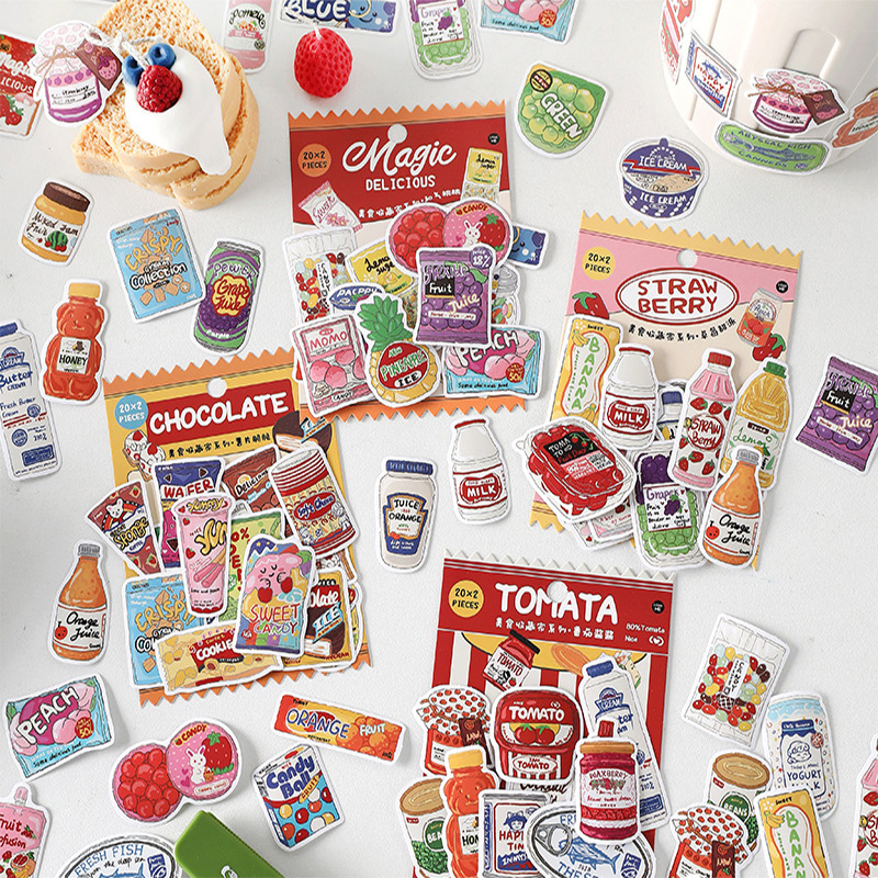 Niedliche Lebensmittel-Aufkleb – Food Snacks Label Bewertung und Preis
