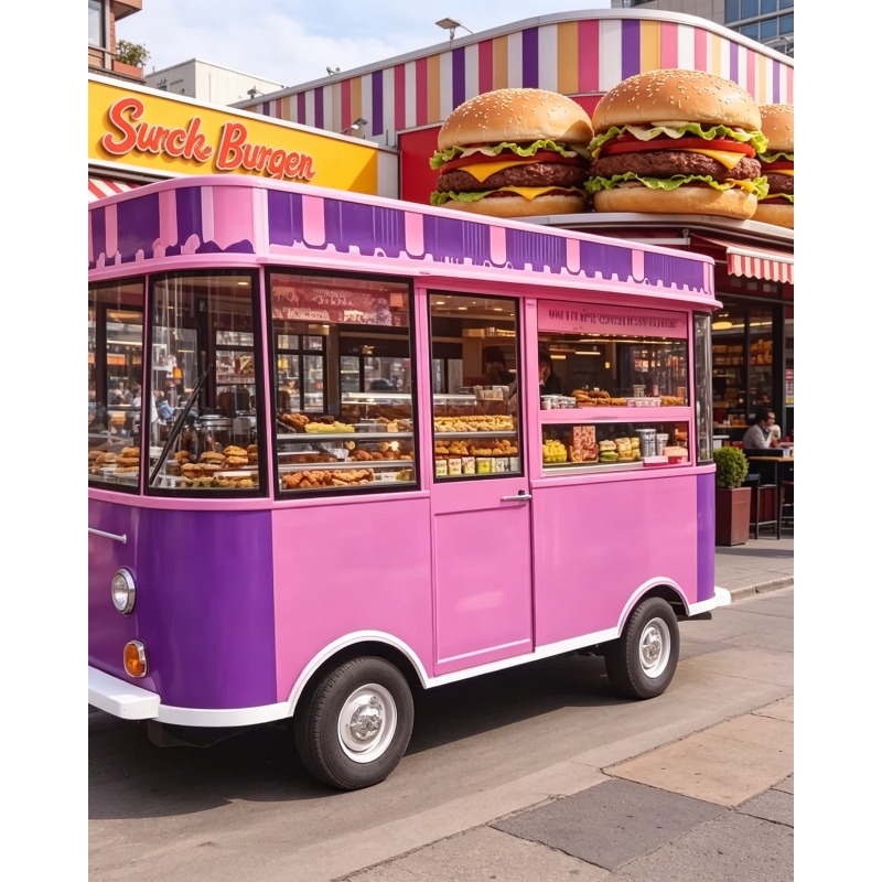Hochwertiger Food Truck Anhäng – Food Truck With Snacks Bewertung und Preis