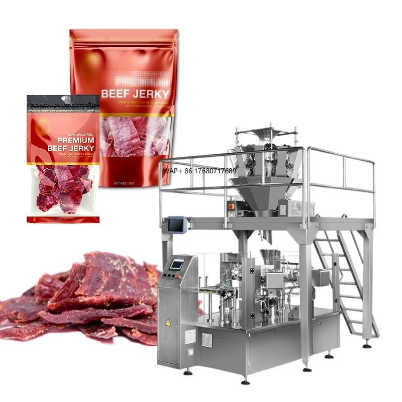 Automatische Mini-Doypack-Verp – Jerky Beef Pack Bewertung und Preis