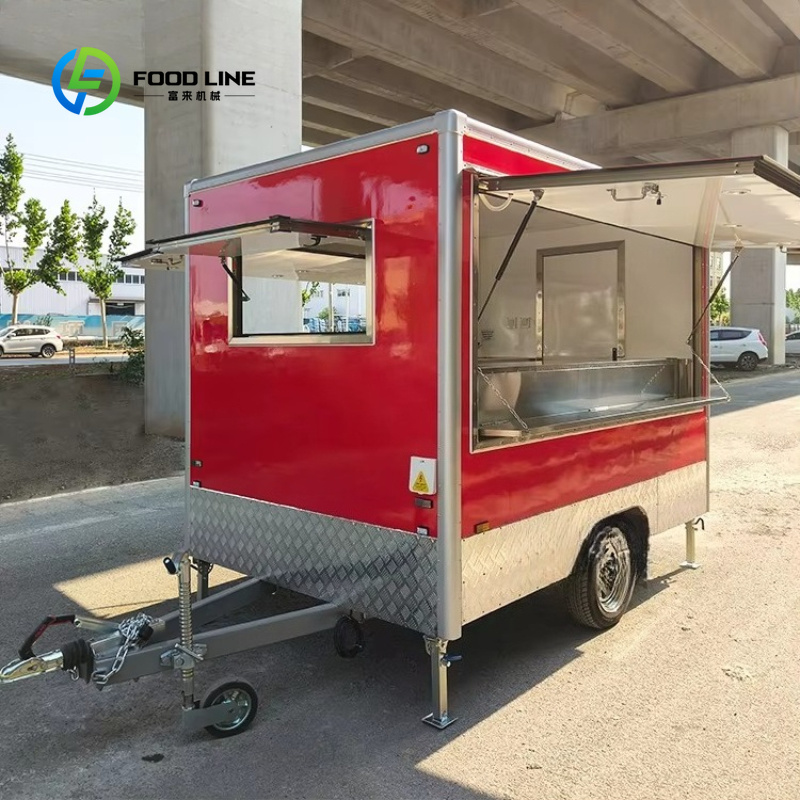 Maßgefertigter Mobiler Food-Tr – Street Food Snacks Bewertung und Preis
