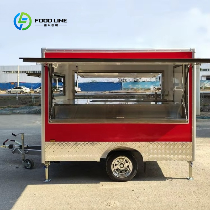 Maßgefertigter Mobiler Food-Tr – Street Food Snacks Bewertung und Preis