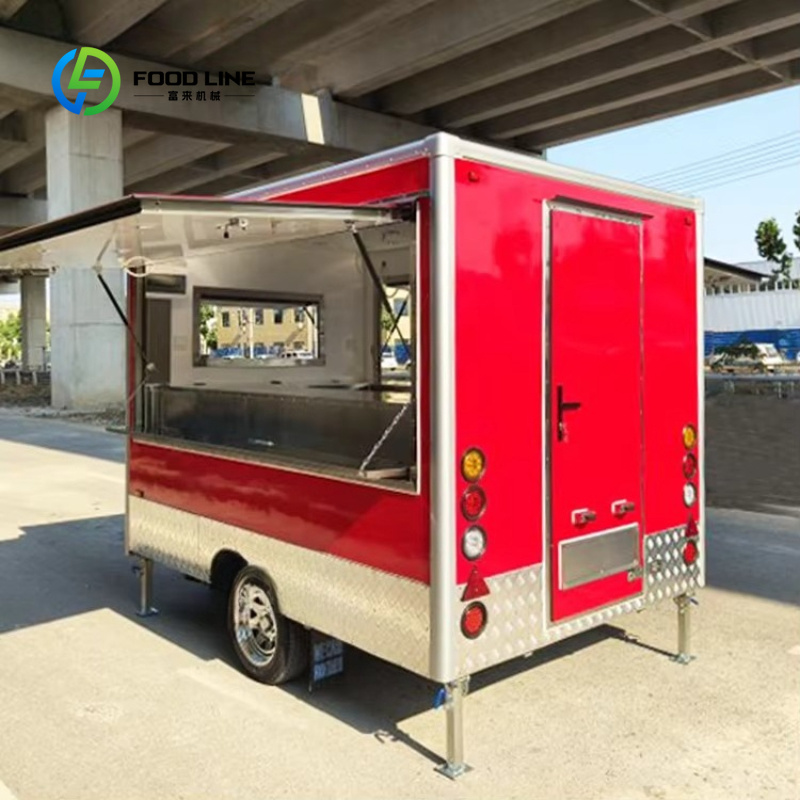 Maßgefertigter Mobiler Food-Tr – Street Food Snacks Bewertung und Preis